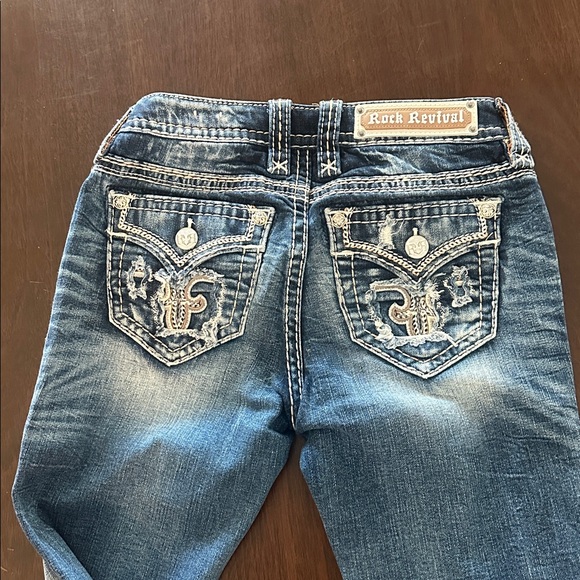 Rock Revival “Alaina” model denim jeans. Size 26/26 - Picture 3 of 7